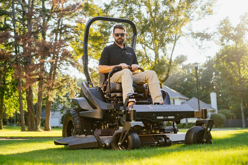 Spartan RZ-HD BLACKOUT 54" RESIDENTIAL ZERO-TURN MOWER W/ KAWASAKI FR730 (23 HP) (SZHDB54730KR)