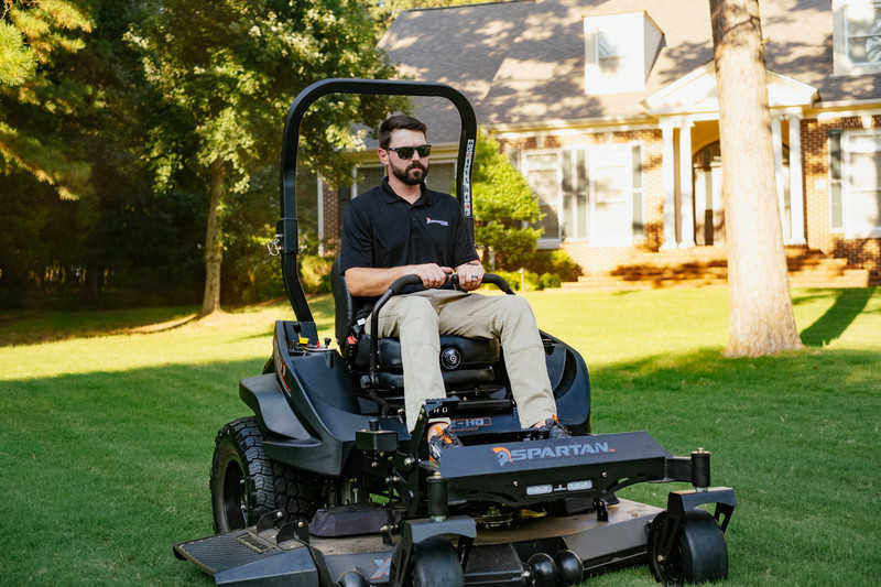 Spartan RZ-HD BLACKOUT 54" RESIDENTIAL ZERO-TURN MOWER W/ KAWASAKI FR730 (23 HP) (SZHDB54730KR)