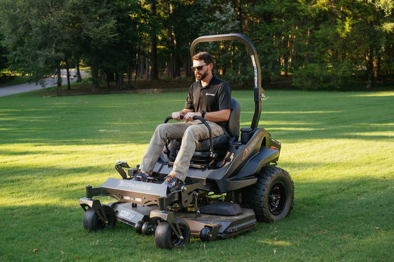 Spartan RZ-HD BLACKOUT 54" RESIDENTIAL ZERO-TURN MOWER W/ KAWASAKI FR730 (23 HP) (SZHDB54730KR)