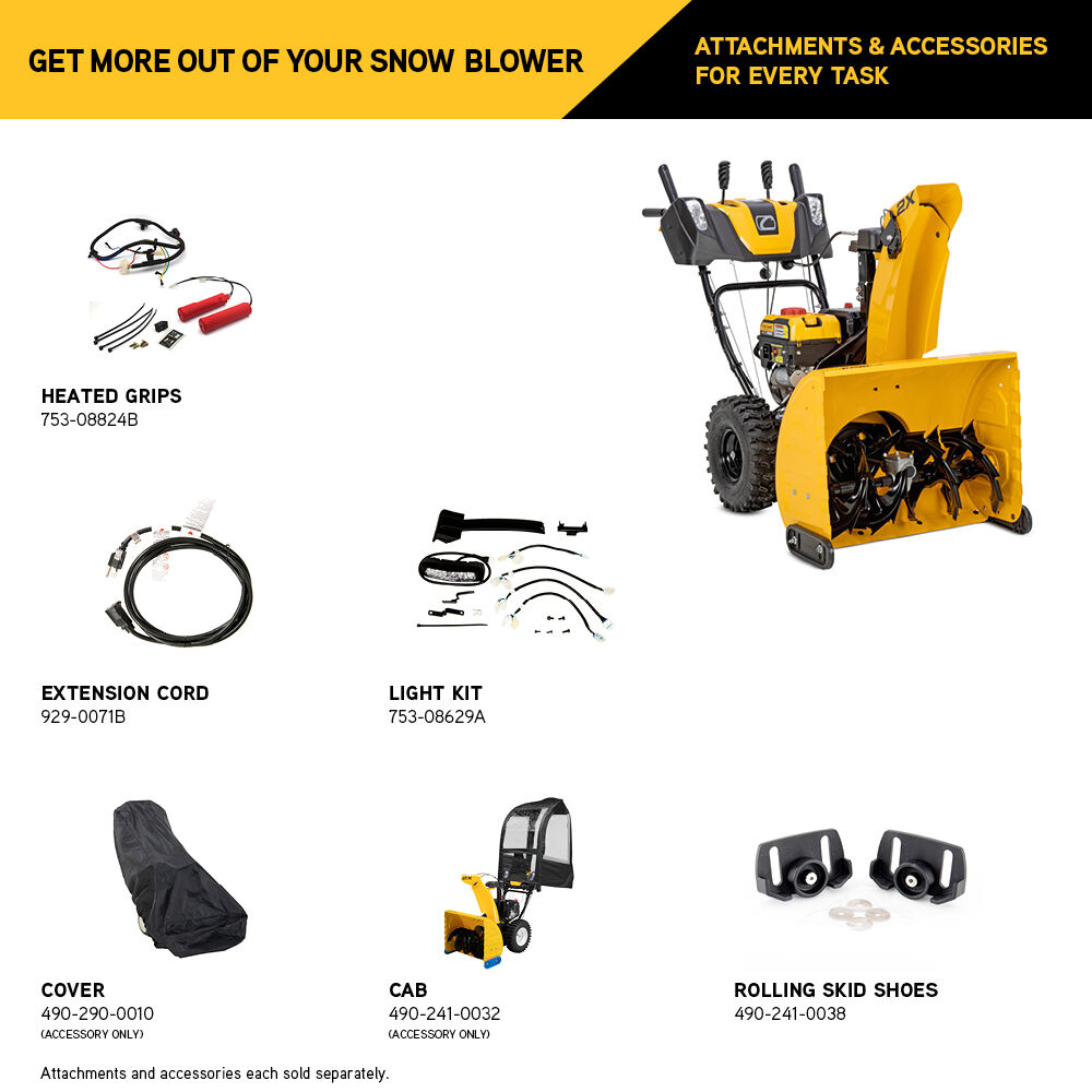 CUB CADET 2X® 26" IntelliPOWER® SNOW BLOWER (31AM5HVSB10)