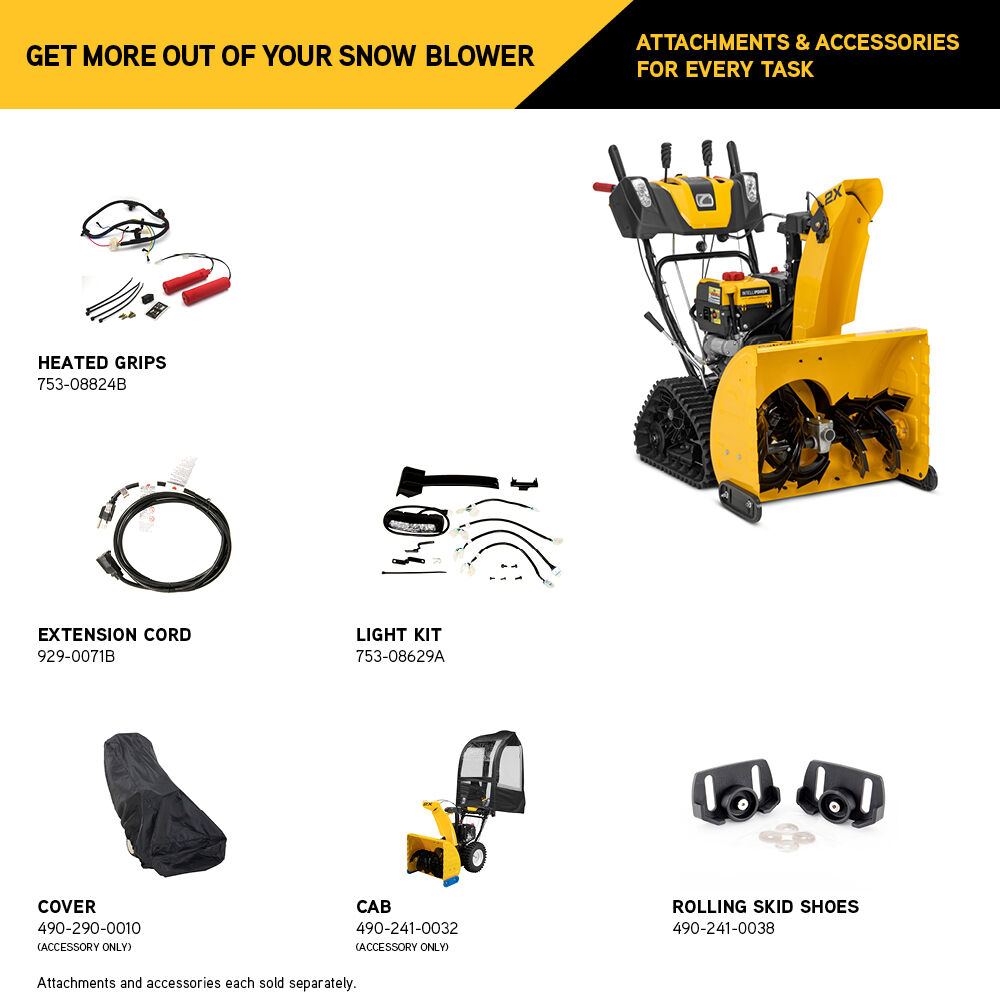 CUB CADET 2X® 26" TRAC IntelliPOWER® SNOW BLOWER (31AH7IVSB10)