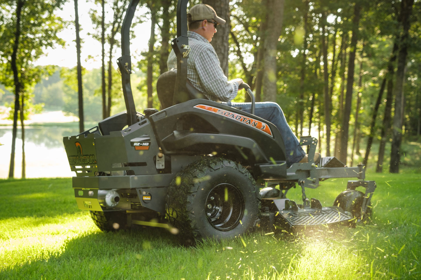 Spartan RZ-HD 54" RESIDENTIAL ZERO-TURN MOWER W/ KAWASAKI (23 HP) (SZHD154691KR)