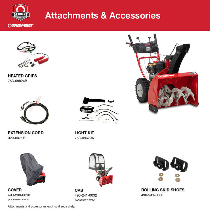 TROY-BILT Storm™ 2890 28" SNOW BLOWER (31AM5FP4B66)