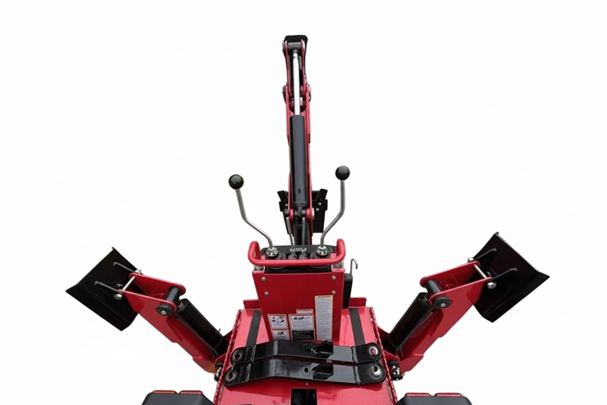 Mahindra Tractor - 1123 4WD HST WITH LOADER & BACKHOE