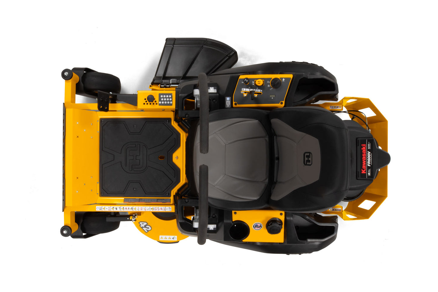 HUSTLER RAPTOR X 42" RESIDENTIAL ZERO-TURN MOWER W/ KAWASAKI FR600 (18 HP)