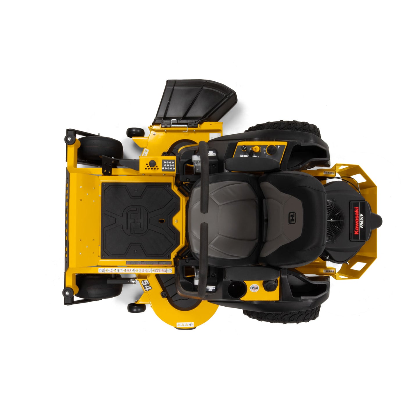 HUSTLER RAPTOR XL 54" RESIDENTIAL ZERO-TURN MOWER W/ KAWASAKI FR691 (23 HP)