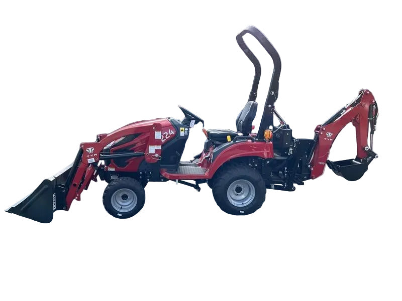 TYM Tractor - T224 4WD HST WITH LOADER & BACKHOE