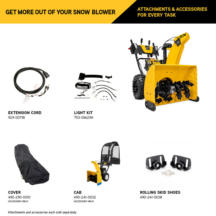 CUB CADET 2X® 28" IntelliPOWER® SNOW BLOWER (31AH5IVTB10)