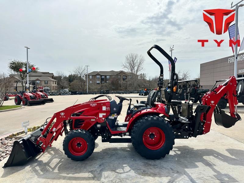 TYM Tractor - T25 4WD HST WITH LOADER & BACKHOE