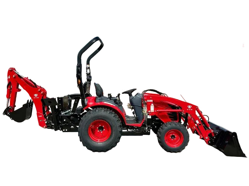 TYM Tractor - T25 4WD HST WITH LOADER & BACKHOE