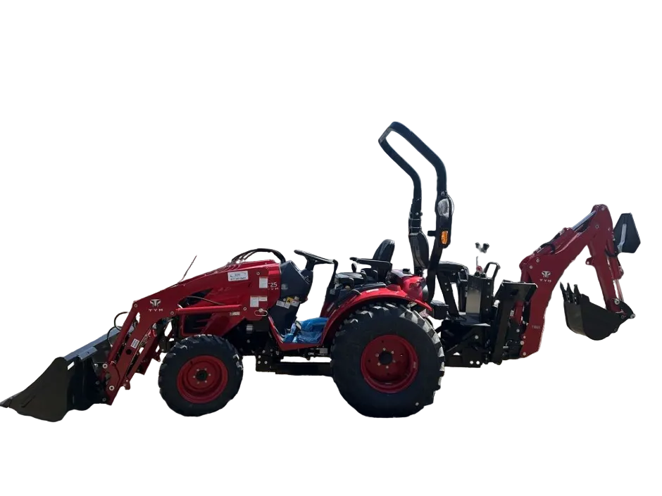 TYM Tractor - T25 4WD HST WITH LOADER & BACKHOE