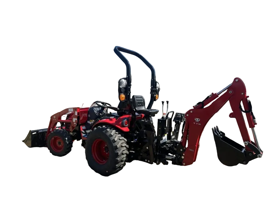 TYM Tractor - T25 4WD HST WITH LOADER & BACKHOE