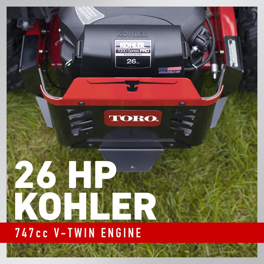 Toro Titan® MyRIDE® 54 in. Zero Turn Mower W/ Kohler (26HP) Model: 76511