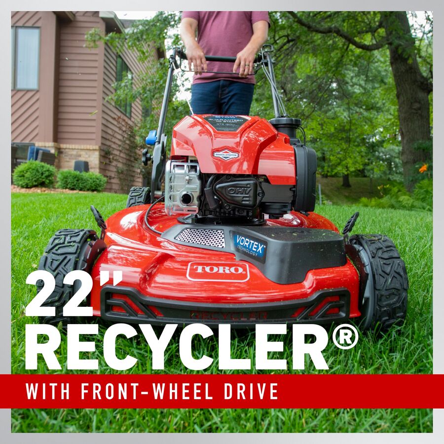 Toro Recycler 22" Self-Propel w/SmartStow - Push Mower (21445)