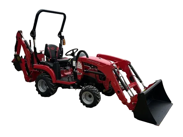 Mahindra Tractor - 1123 4WD HST WITH LOADER & BACKHOE